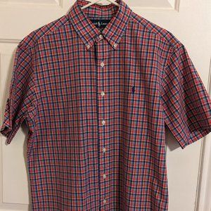 Ralph Lauren Men's Shirt Size Large Classic Fit Plaid